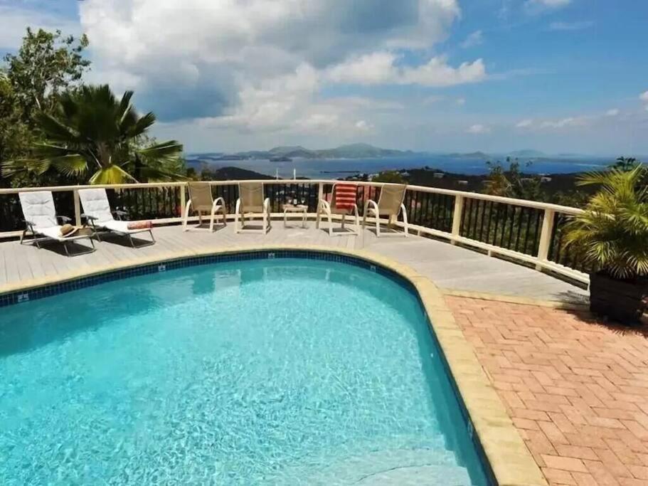 Cielo Vista Villa 3 Bdrm Sleeps 6 Heavenly View Cruz Bay Εξωτερικό φωτογραφία